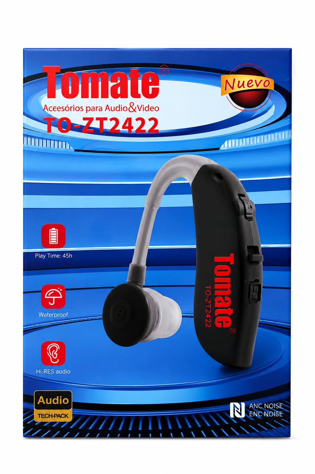 Audífono Tomate TO-ZT2422