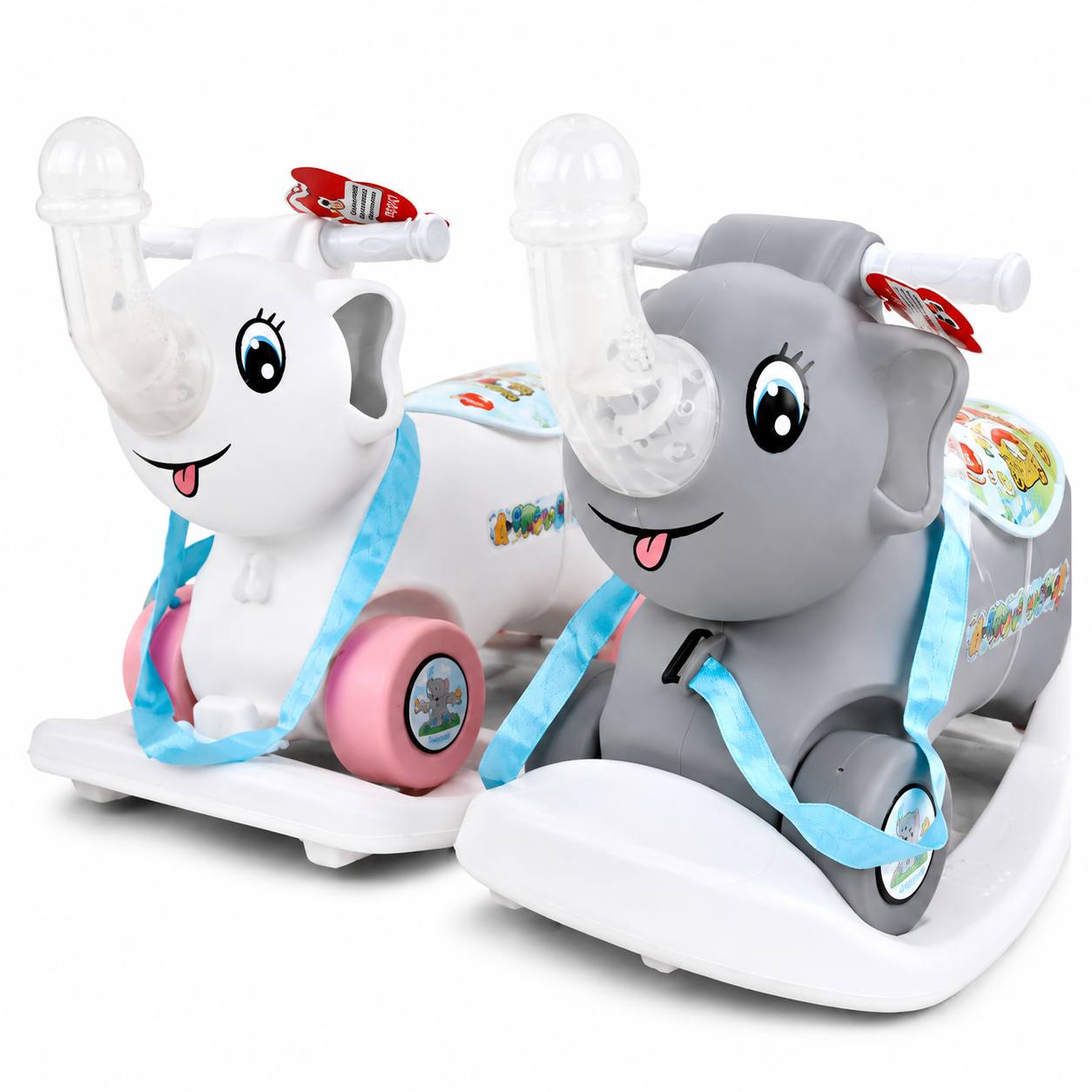 Elefante 2 en 1 con Luz y Sonido
