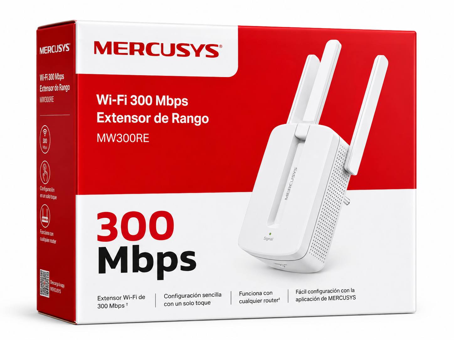 Extensor de WiFi 300 MBPS