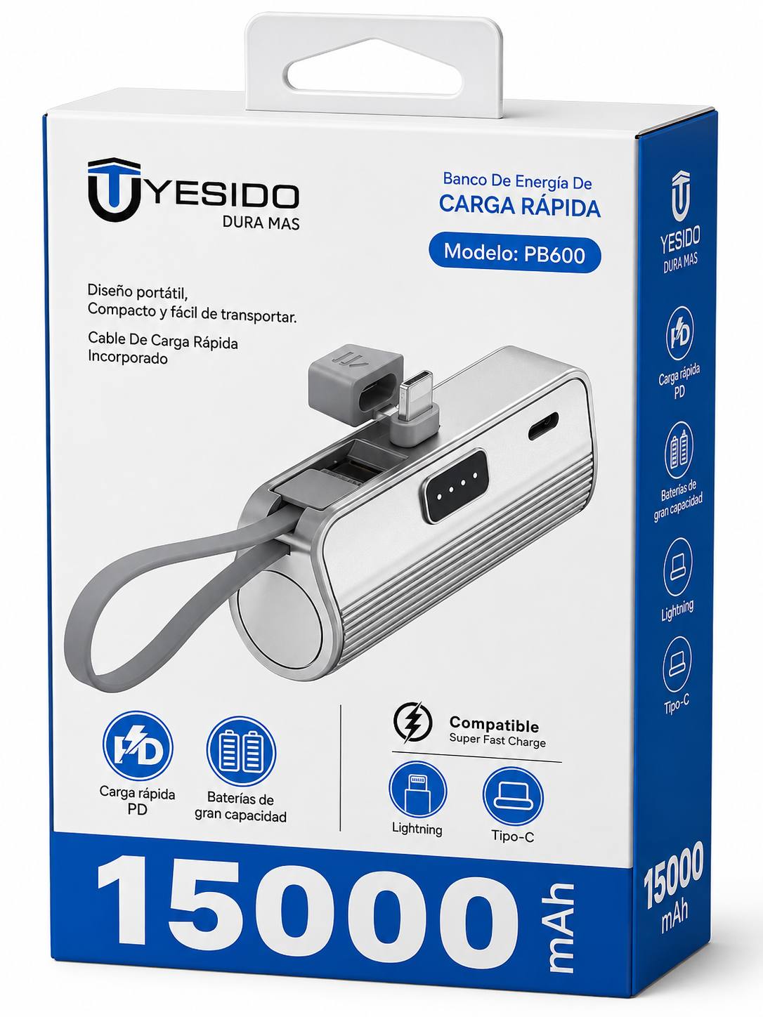 Power Bank 15.000 mAh